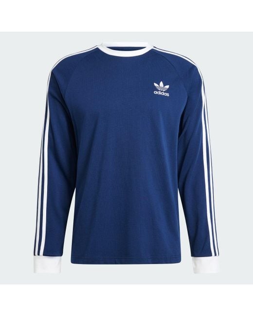 Adidas Adicolor Classics 3-Streifen Longsleeve in Blue für Herren