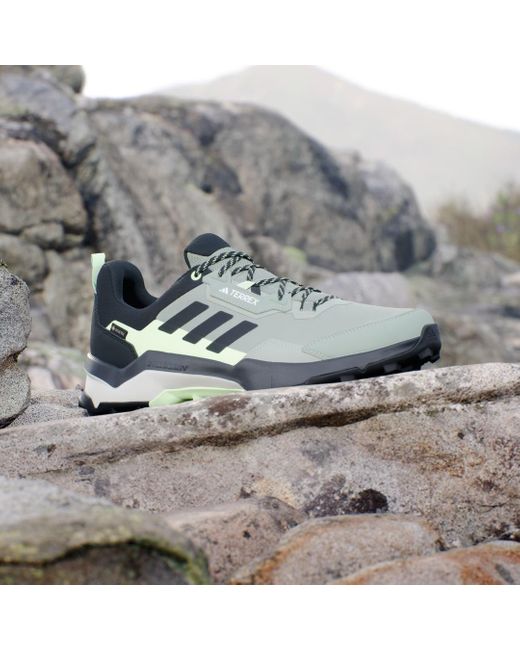 Adidas Green Terrex Ax4 Gore-tex Hiking Shoes for men