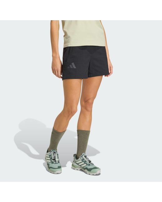 Adidas Blue Terrex Xperior Clima365 Mid Shorts