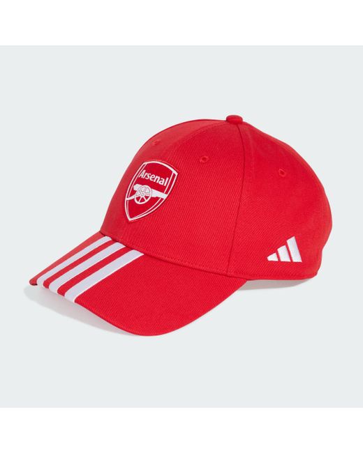 Cappellino Da Baseball Dell&#39;Arsenal di Adidas in Red