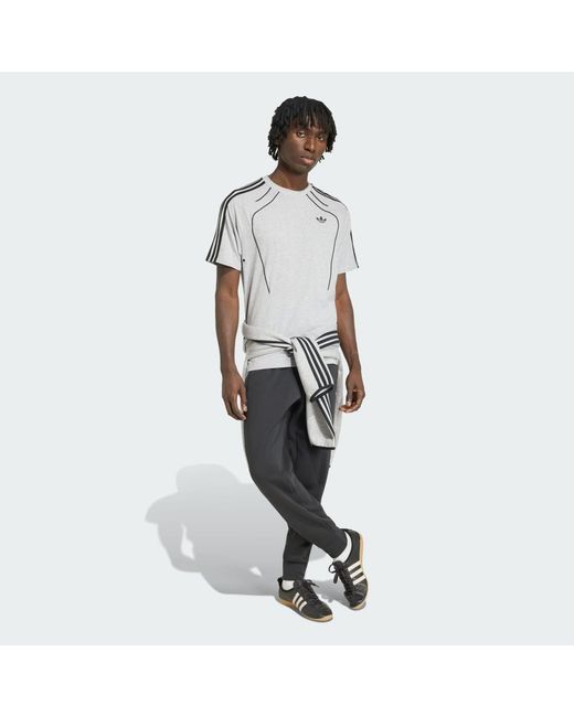 Adidas Gray Spacer Teamgeist 26 Cutline T-Shirt for men