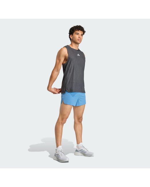 Adidas Blue Adi365 Climacool+ 2 Pocket Shorts for men