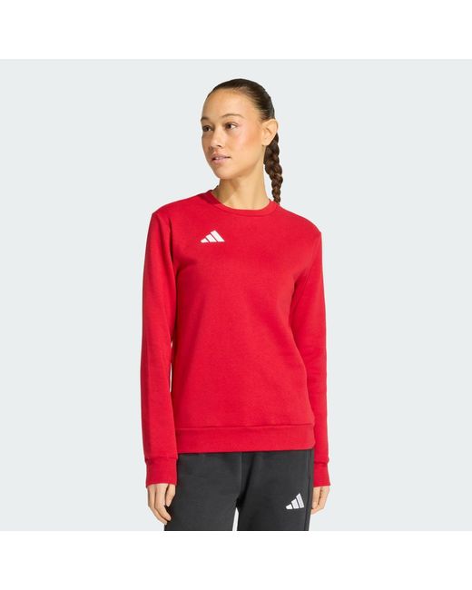 Adidas Red Entrada26 Sweat Top