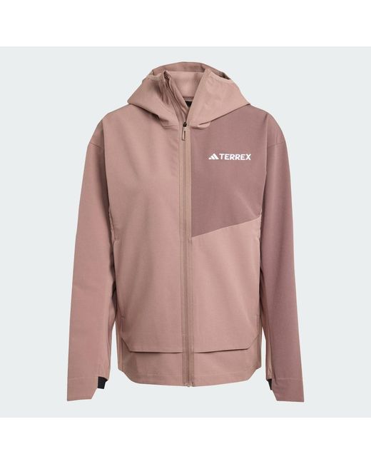 Adidas Pink Terrex Multi Softshell Jacket