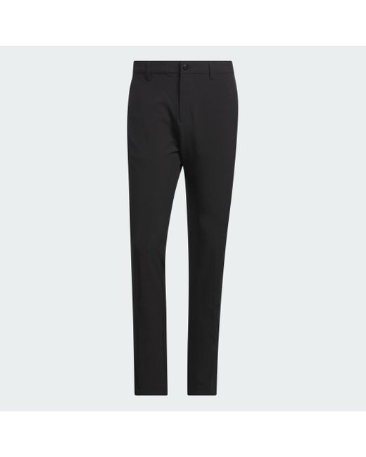 Pantaloni da golf Ultimate365 Tapered di Adidas in Black da Uomo