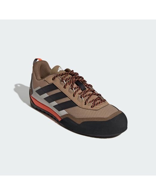 Adidas Gray Terrex Skychaser Solo Approach Shoes for men