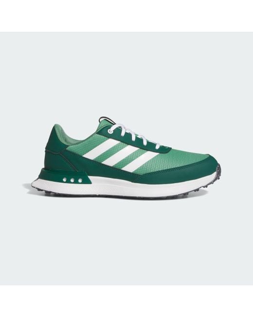 Adidas Green S2G 24 Spikeless Golf Shoes for men