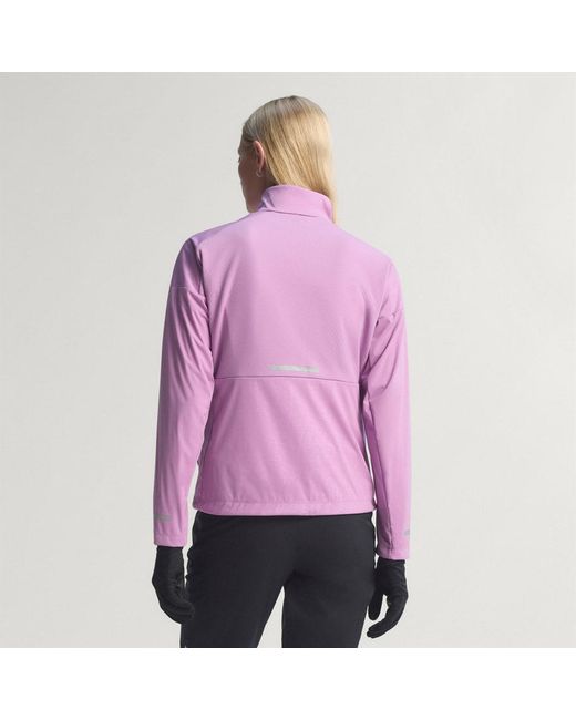 Adidas Purple Terrex Xperior Cross-Country Ski Softshell Jacket