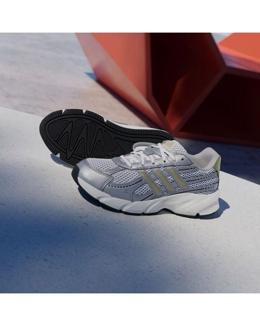 Adidas White Technochaos 2000 Shoes