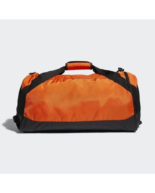adidas orange duffel bag