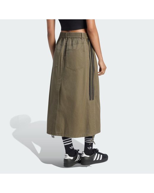 Adidas Brown Parachute Skirt