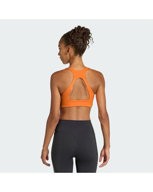 Adidas Multicolor Optime Workout Medium Support Bra