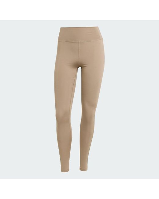 Leggings All Me Essentials Full-Length di Adidas in Natural