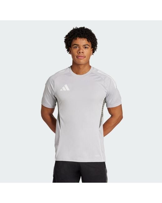 Adidas White Tiro 25 Competition Training Jersey for men