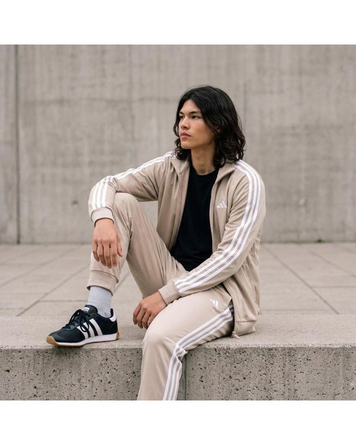 Adidas Natural Dayready Tracksuit for men