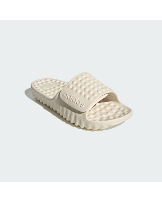Adidas White Adissage 360Rec Slides