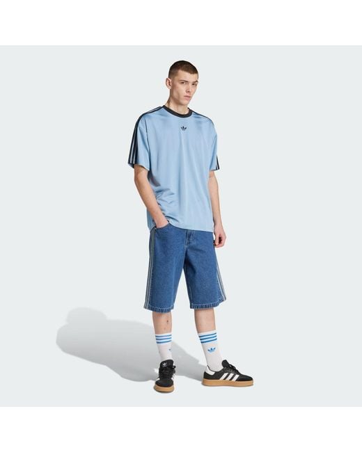 Adidas Originals Blue Adicolor Jacquard Jersey for men