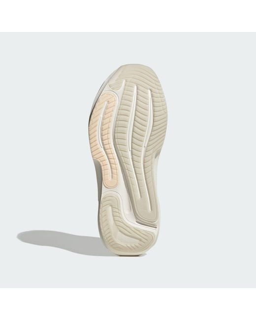 Adidas White Supernova Solution 3 Running Shoes