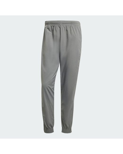 Adidas Gray Woven Sst Track Tracksuit Bottoms for men