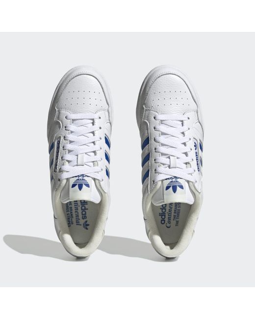 Adidas Blue Continental 80 Stripes Shoes for men