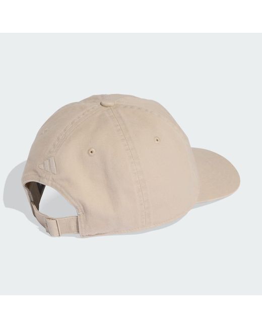 Adidas Red Washed Dad Kappe