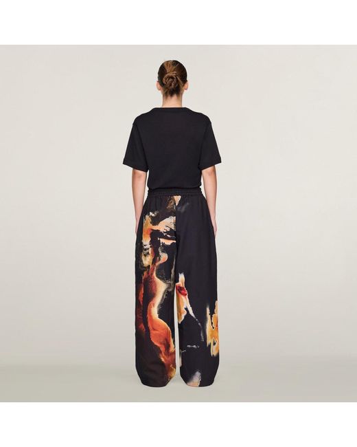 Adidas Blue Y-3 Aop Sport Uniform Track Pants
