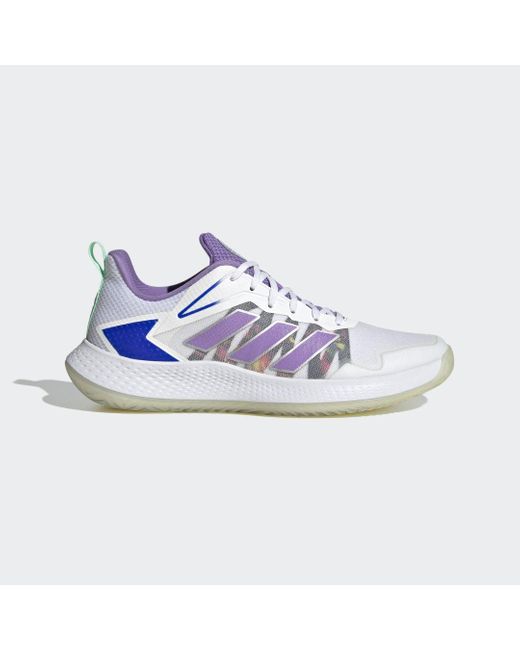 Adidas Blue Defiant Speed Tennis Shoes