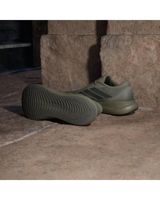 Adidas Green Runfalcon 6 Cloudfoam Running Shoes for men