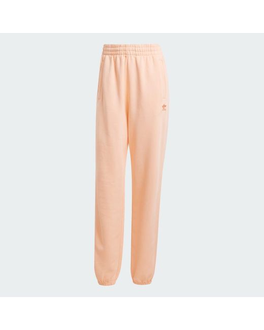 Adidas Orange Essentials French Terry Joggers