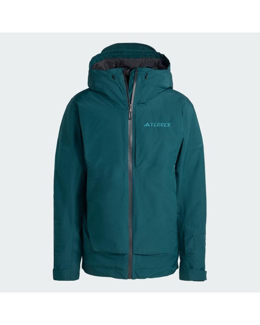 Chaqueta Terrex Xploric De Dos Capas Con Aislamiento Climaproof Adidas de hombre de color Green