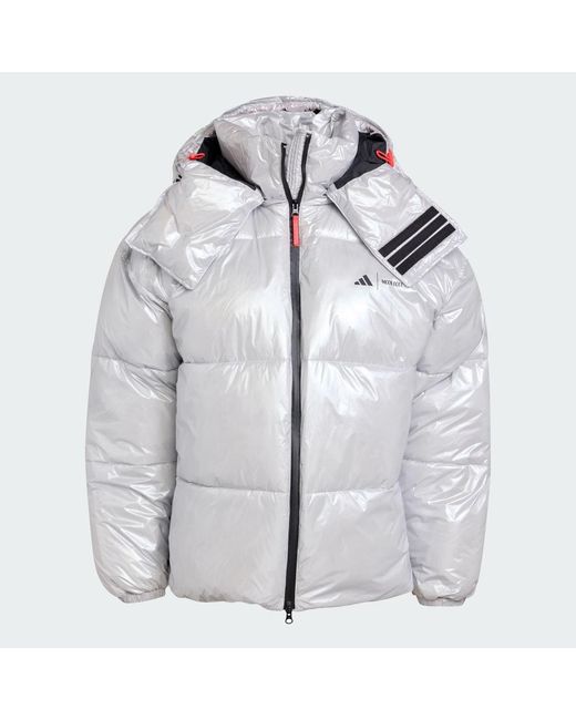 Adidas Gray X Moon Boot Padded Jacket for men