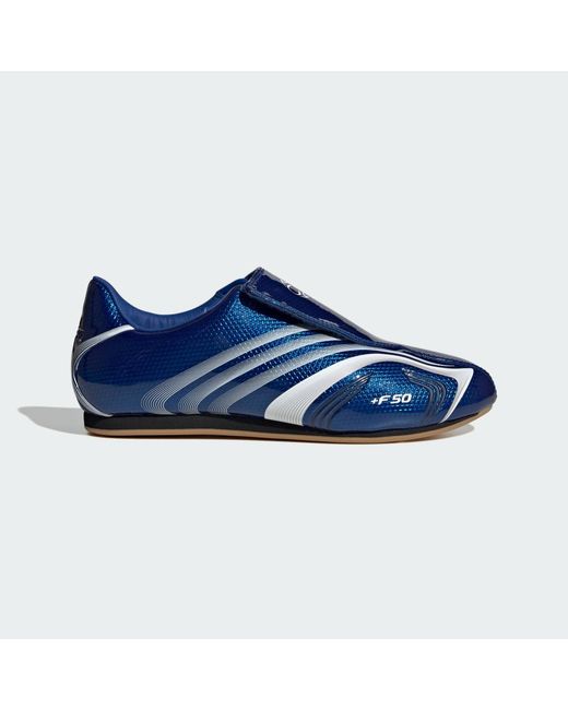Adidas Blue Taekwondo F50 Shoes