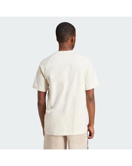 Adidas White Panel T-shirt for men
