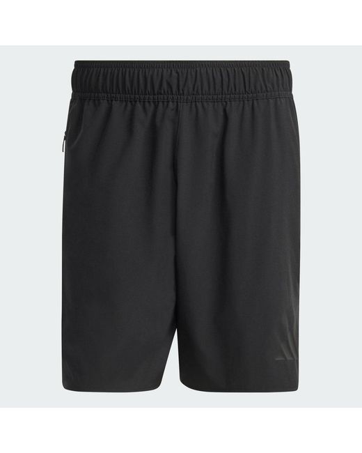 Adidas Black Tiro Travel Woven Shorts for men