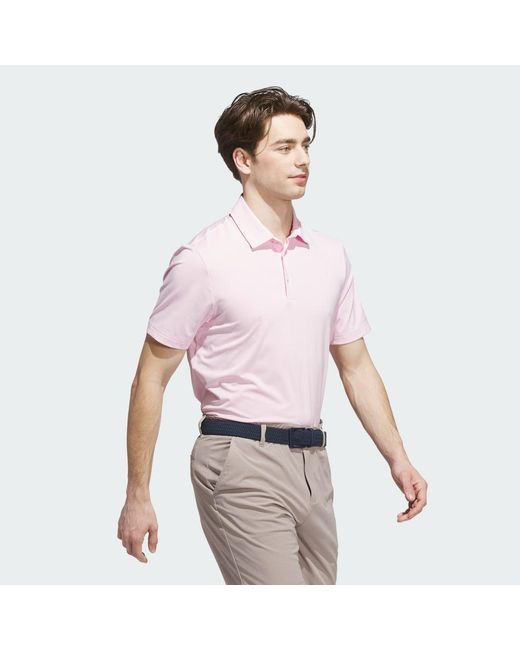Adidas Red Ultimate365 Solid Polo Shirt for men