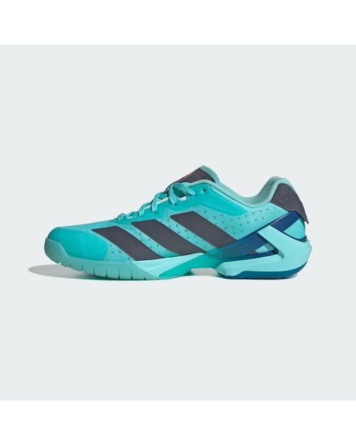 Adidas Blue Adizero Counterblast Indoor Shoes for men