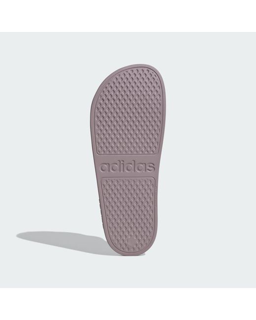 Adidas Purple Adilette Aqua Slides