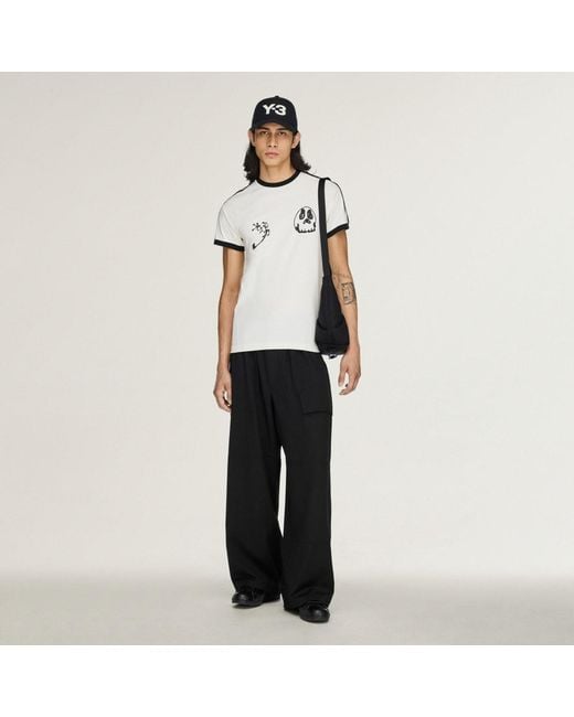 Adidas White Y-3 Chito Graphic Cali Tee