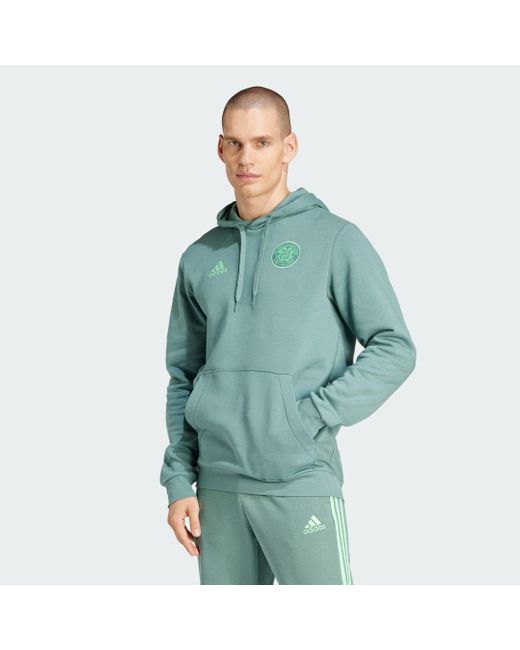 Adidas Green Celtic Fc Dna Hoodie for men