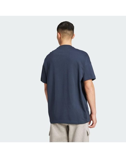 Adidas Blue All Szn T-Shirt for men
