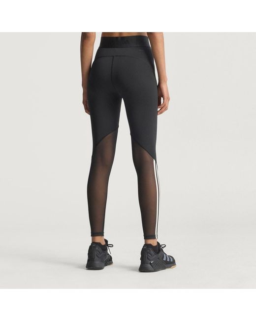 Adidas Blue Hyperglam Full-Length Leggings