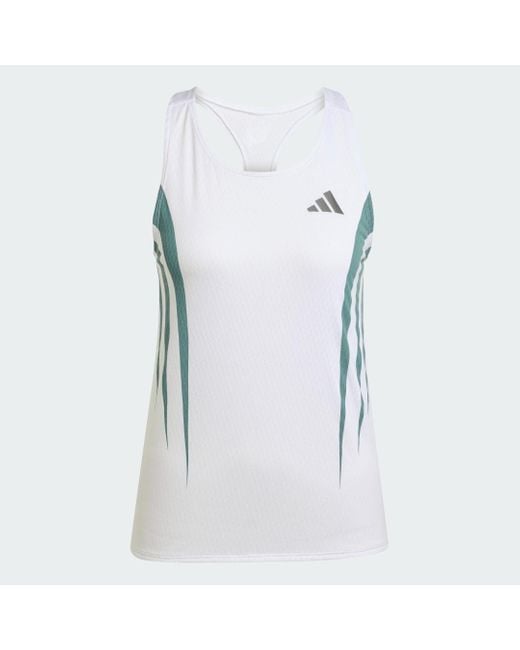 Camiseta De Running Clásica Sin Mangas Adizero Adidas de color Multicolor