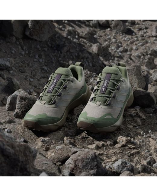 Adidas Green Hiking Terrex Skychaser Ax5 Hiking Shoes Jq2227
