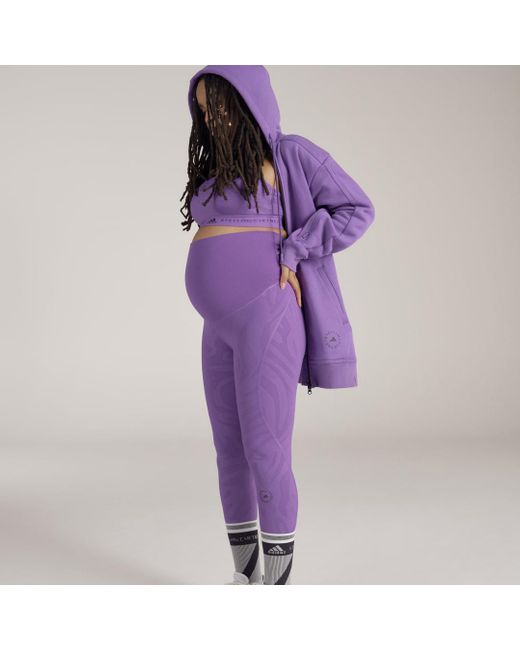 Adidas Purple By Stella Mccartney Truestrength Maternity 3-in-1 Jacket
