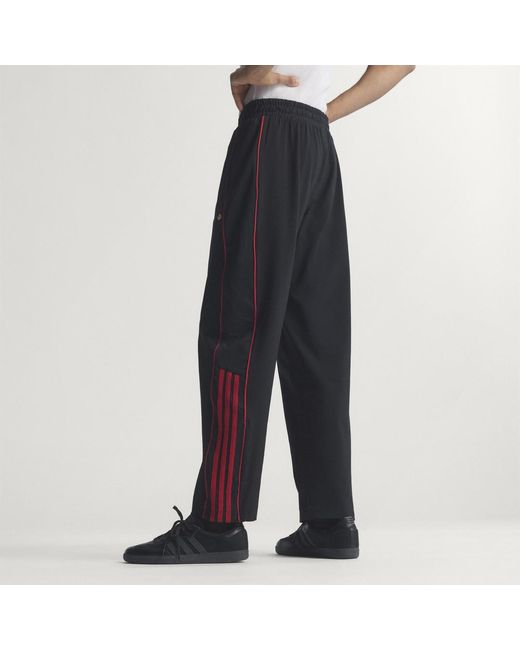 Adidas Red 98 Loose Track Tracksuit Bottoms for men