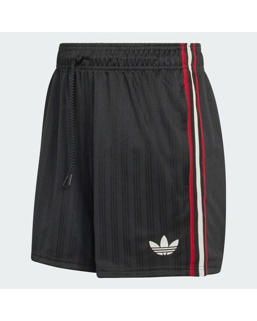 Adidas Black Football Manchester United Originals Short Jz2229 for men