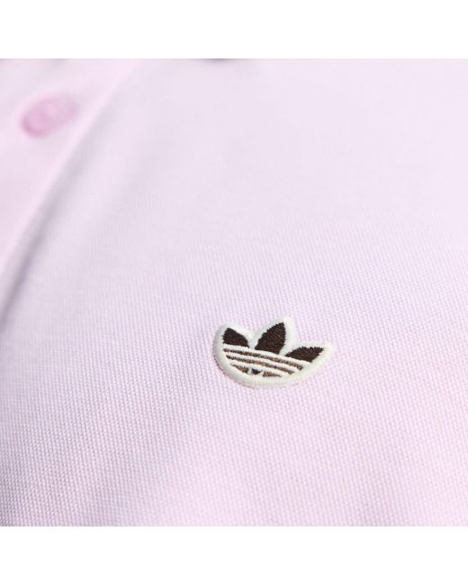 Polo Originals Twistknit Trefoil Adidas de hombre de color Purple