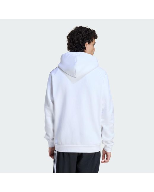 Adidas Blue Adicolor Teamgeist Cut Line Hoodie for men