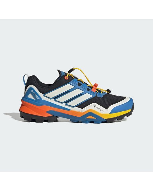 Adidas Originals Blue Terrex Skychaser Gore-Tex Hiking Shoes for men