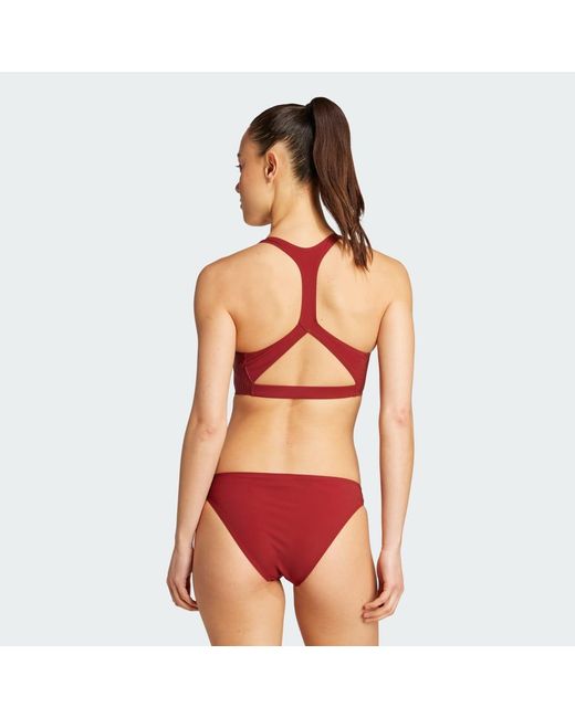 Adidas Red Lanelux Y-Back Bikini